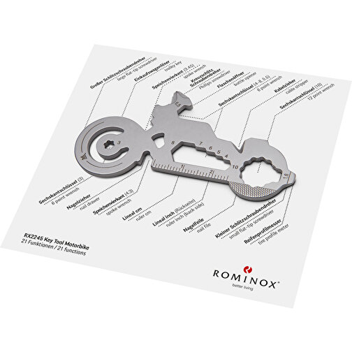 Set de cadeaux / articles cadeaux : ROMINOX® Key Tool Motorbike (21 functions) emballage à motif F, Image 3