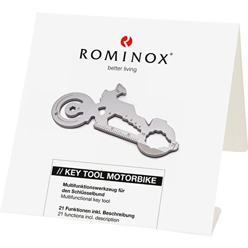 Set de cadeaux / articles cadeaux : ROMINOX® Key Tool Motorbike (21 functions) emballage à motif F, Image 5