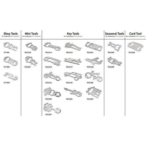 Set de cadeaux / articles cadeaux : ROMINOX® Key Tool Snake (18 functions) emballage à motif Fan d, Image 14