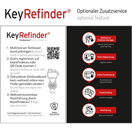 Set de cadeaux / articles cadeaux : ROMINOX® Key Tool Link (20 functions) emballage à motif Große, Image 13