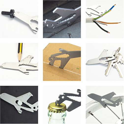Set de cadeaux / articles cadeaux : ROMINOX® Key Tool Airplane (18 functions) emballage à motif Gr, Image 4
