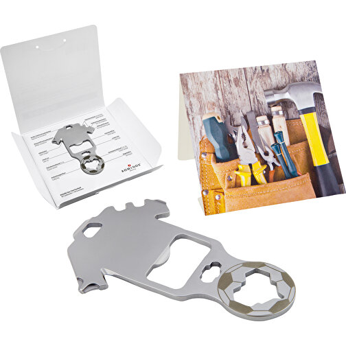 Set de cadeaux / articles cadeaux : ROMINOX® Key Tool Football / Soccer (18 functions) emballage à, Image 1