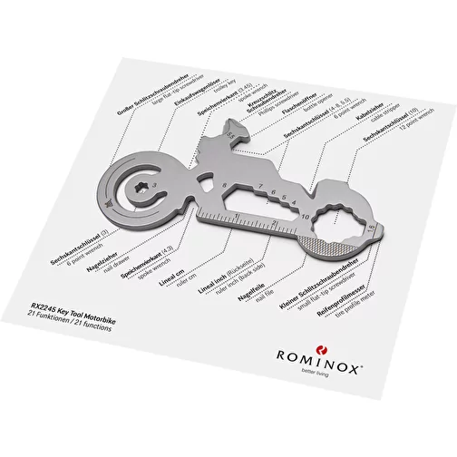 Set de cadeaux / articles cadeaux : ROMINOX® Key Tool Motorbike (21 functions) emballage à motif O, Image 3