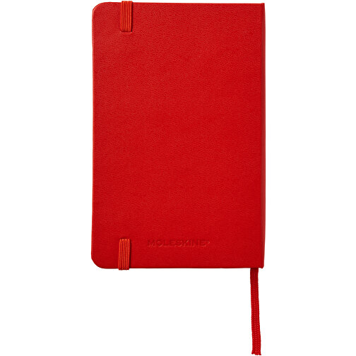 Moleskine Classic Hardcover Notizbuch Taschenformat – Liniert , Moleskine, scharlachrot, Lederimitat Papier, 14,00cm x 1,50cm x 9,00cm (Länge x Höhe x Breite), Bild 4