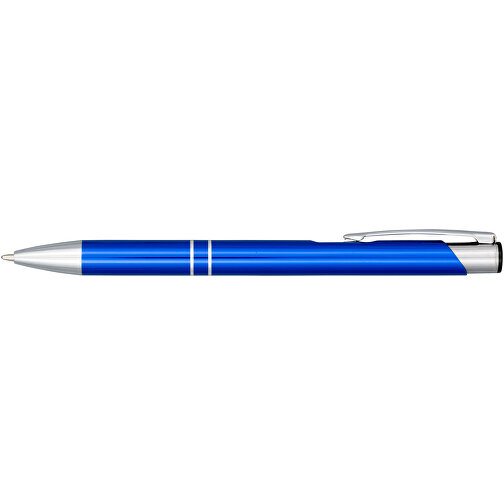 Moneta Druckkugelschreiber Aus Eloxiertem Aluminium , blau, Aluminium, ABS Kunststoff, 13,50cm (Länge), Bild 6