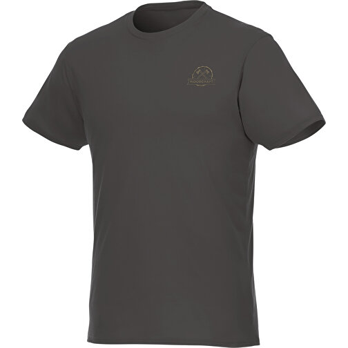 Jade T-Shirt Aus Recyceltem GRS Material Für Herren , Green Concept, storm grey, Single jersey Strick 100% GRS zertifiziertes recyceltes Polyester, 160 g/m2, M, , Bild 2