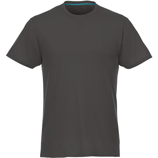 Jade T-Shirt Aus Recyceltem GRS Material Für Herren , Green Concept, storm grey, Single jersey Strick 100% GRS zertifiziertes recyceltes Polyester, 160 g/m2, M, , Bild 3