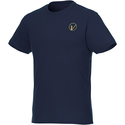 Jade T-Shirt Aus Recyceltem GRS Material Für Herren , Green Concept, navy, Single jersey Strick 100% GRS zertifiziertes recyceltes Polyester, 160 g/m2, XL, , Bild 2