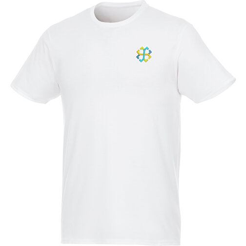 Jade T-Shirt Aus Recyceltem GRS Material Für Herren , Green Concept, weiß, Single jersey Strick 100% GRS zertifiziertes recyceltes Polyester, 160 g/m2, 3XL, , Bild 2