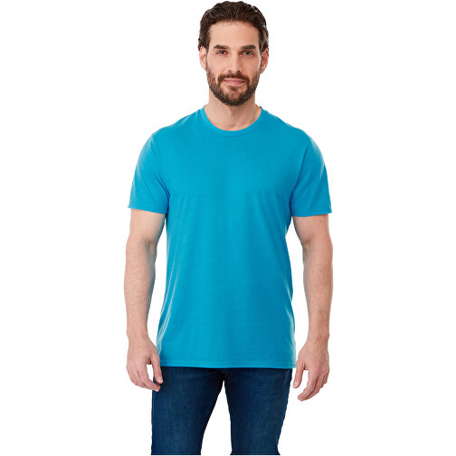 Jade kortärmad T-shirt för män med återvunnet material, Bild 7