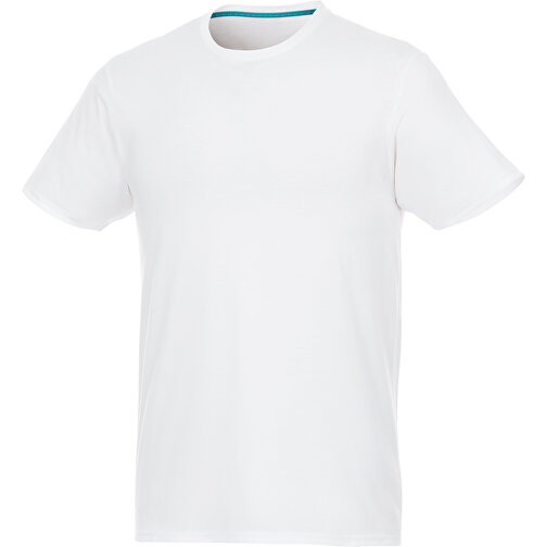 Jade T-Shirt Aus Recyceltem GRS Material Für Herren , Green Concept, weiss, Single jersey Strick 100% GRS zertifiziertes recyceltes Polyester, 160 g/m2, XXL, , Bild 1