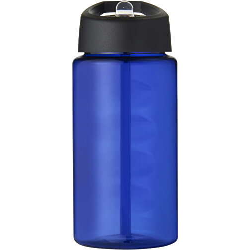 H2O Active® Bop 500 Ml Sportflasche Mit Ausgussdeckel , blau / schwarz, PET Kunststoff, 72% PP Kunststoff, 17% SAN Kunststoff, 11% PE Kunststoff, 17,10cm (Höhe), Bild 3
