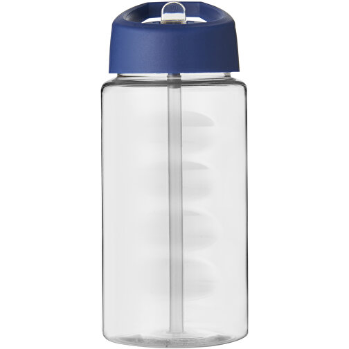 H2O Active® Bop 500 Ml Sportflasche Mit Ausgussdeckel , transparent / blau, PET Kunststoff, 72% PP Kunststoff, 17% SAN Kunststoff, 11% PE Kunststoff, 17,10cm (Höhe), Bild 3
