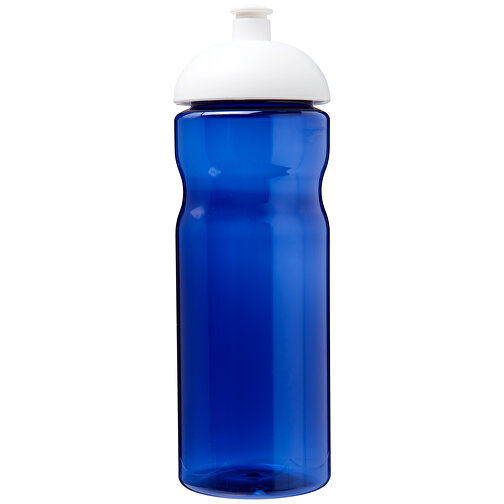 H2O Active® Eco Base 650 Ml Sportflasche Mit Stülpdeckel , Green Concept, royalblau / weiss, PCR Kunststoff, 90% PP Kunststoff, 10% TPE Kunststoff, 22,30cm (Höhe), Bild 4