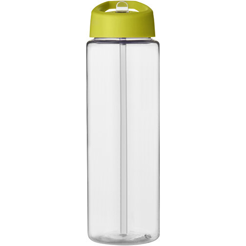 H2O Active® Vibe 850 Ml Sportflasche Mit Ausgussdeckel , transparent / limone, PET Kunststoff, 72% PP Kunststoff, 17% SAN Kunststoff, 11% PE Kunststoff, 24,20cm (Höhe), Bild 3