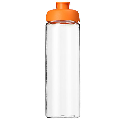 H2O Active® Vibe 850 Ml Sportflasche Mit Klappdeckel , transparent / orange, PET Kunststoff, PP Kunststoff, 24,40cm (Höhe), Bild 4