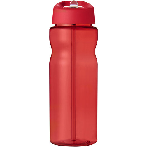 H2O Active® Base 650 Ml Sportflasche Mit Ausgussdeckel , rot, PET Kunststoff, 72% PP Kunststoff, 17% SAN Kunststoff, 11% PE Kunststoff, 21,80cm (Höhe), Bild 3