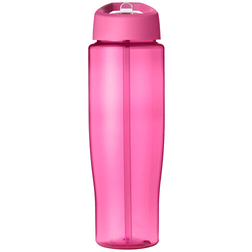 H2O Active® Tempo 700 Ml Sportflasche Mit Ausgussdeckel , rosa, PET Kunststoff, 72% PP Kunststoff, 17% SAN Kunststoff, 11% PE Kunststoff, 23,40cm (Höhe), Bild 4