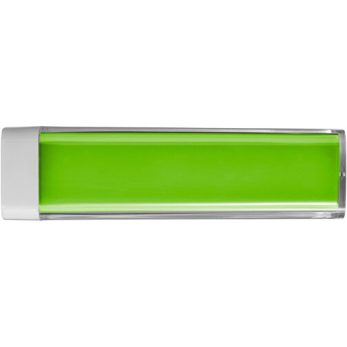 Powerbank WS102 2200/2600 MAh , grün, ABS Kunststoff, 9,10cm x 2,50cm x 2,50cm (Länge x Höhe x Breite), Bild 6
