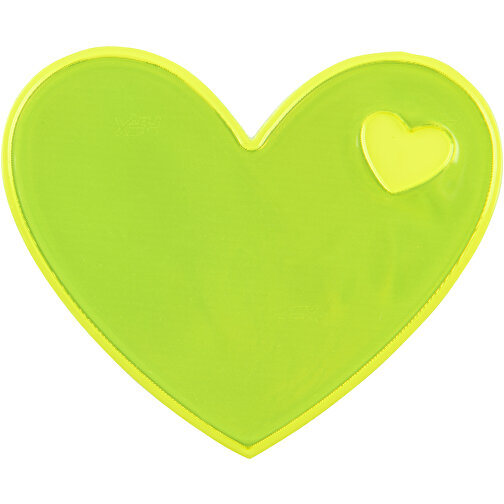 Reflekterende, hjerteformet klistremerke, Bilde 4