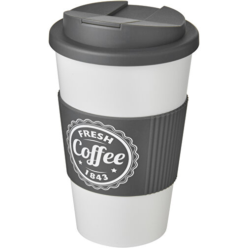 Americano® 350 ml tumbler with grip & spill-proof lid, Obraz 2