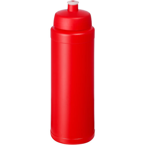 Baseline® Plus 750 Ml Flasche Mit Sportdeckel , rot, HDPE Kunststoff, PP Kunststoff, 23,60cm (Höhe), Bild 1