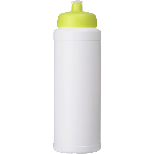 Baseline® Plus 750 Ml Flasche Mit Sportdeckel , weiß / limone, HDPE Kunststoff, PP Kunststoff, 23,60cm (Höhe), Bild 3