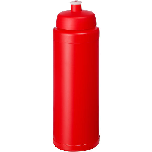 Baseline® Plus Grip 750 Ml Sportflasche Mit Sportdeckel , rot, HDPE Kunststoff, PP Kunststoff, 23,60cm (Höhe), Bild 1