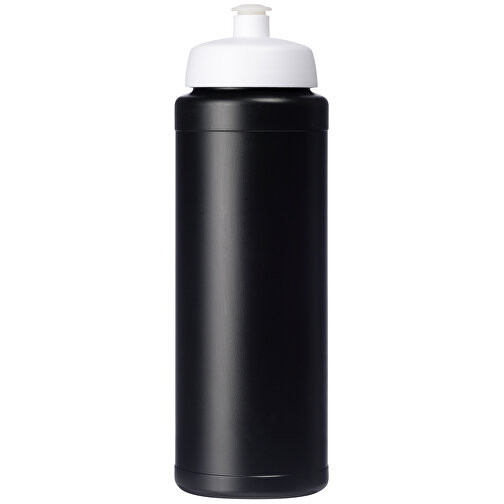 Baseline® Plus Grip 750 Ml Sportflasche Mit Sportdeckel , schwarz / weiss, HDPE Kunststoff, PP Kunststoff, 23,60cm (Höhe), Bild 4