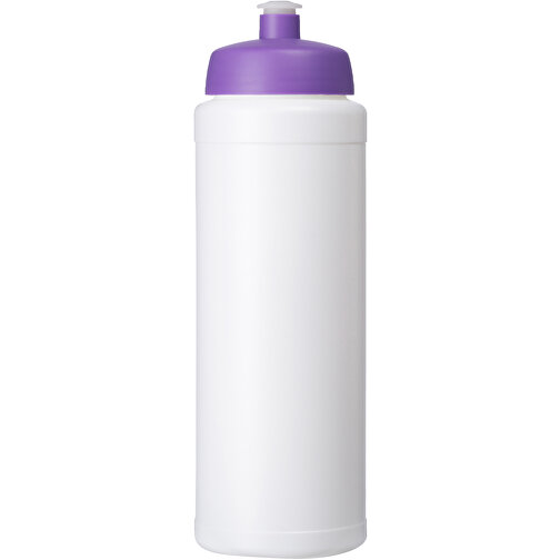 Baseline® Plus Grip 750 Ml Sportflasche Mit Sportdeckel , weiß / lila, HDPE Kunststoff, PP Kunststoff, 23,60cm (Höhe), Bild 3