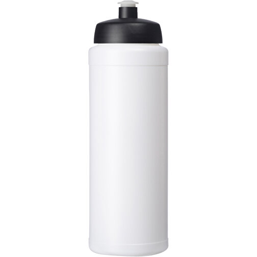 Baseline® Plus Grip 750 Ml Sportflasche Mit Sportdeckel , weiß / schwarz, HDPE Kunststoff, PP Kunststoff, 23,60cm (Höhe), Bild 3