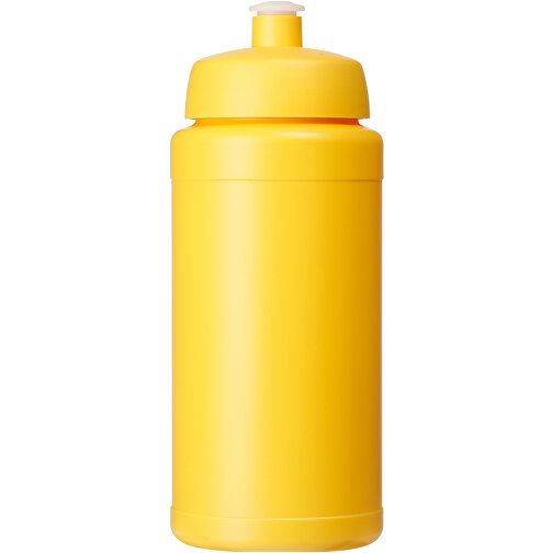Baseline® Plus 500 Ml Flasche Mit Sportdeckel , gelb, HDPE Kunststoff, PP Kunststoff, 18,50cm (Höhe), Bild 3