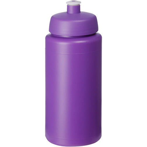Baseline® Plus Grip 500 Ml Sportflasche Mit Sportdeckel , lila, HDPE Kunststoff, PP Kunststoff, 18,50cm (Höhe), Bild 1