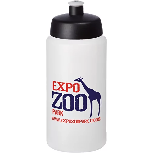 Bouteille de sport Baseline® Plus 500 ml avec couvercle sport et bandeau antidérapant, Image 2