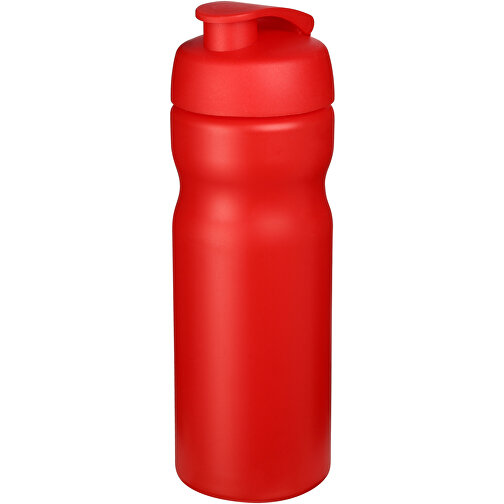 Baseline® Plus 650 Ml Sportflasche Mit Klappdeckel , rot, HDPE Kunststoff, PP Kunststoff, 22,30cm (Höhe), Bild 1