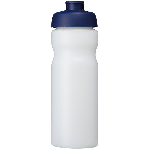 Baseline® Plus 650 Ml Sportflasche Mit Klappdeckel , transparent / blau, HDPE Kunststoff, PP Kunststoff, 22,30cm (Höhe), Bild 3