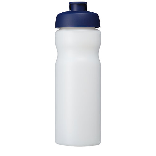 Baseline® Plus 650 Ml Sportflasche Mit Klappdeckel , transparent / blau, HDPE Kunststoff, PP Kunststoff, 22,30cm (Höhe), Bild 4