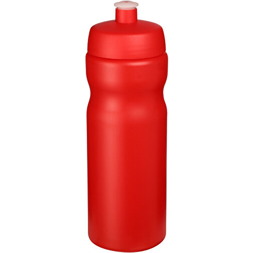 Baseline® Plus 650 Ml Sportflasche , rot, HDPE Kunststoff, PP Kunststoff, 22,30cm (Höhe), Bild 1