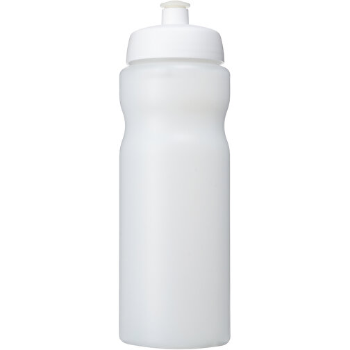 Baseline® Plus 650 Ml Sportflasche , transparent / weiß, HDPE Kunststoff, PP Kunststoff, 22,30cm (Höhe), Bild 3