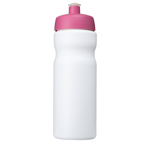 Baseline® Plus 650 Ml Sportflasche , weiß / rosa, HDPE Kunststoff, PP Kunststoff, 22,30cm (Höhe), Bild 4