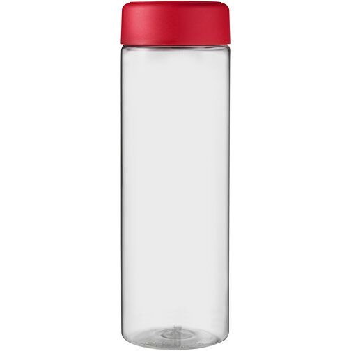 H2O Active® Vibe 850 Ml Sportflasche Mit Drehdeckel , transparent / rot, PET Kunststoff, PP Kunststoff, 22,90cm (Höhe), Bild 3