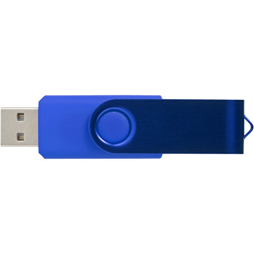 Rotate Metallic USB-Stick , royalblau MB , 16 GB , Kunststoff, Aluminium MB , 5,80cm x 1,90cm x 1,00cm (Länge x Höhe x Breite), Bild 3