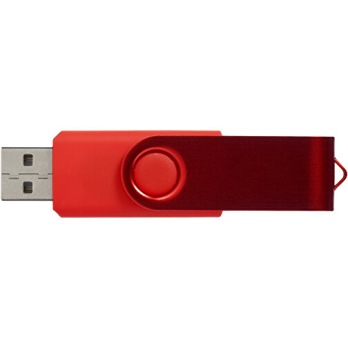 Rotate Metallic USB-Stick , dunkelrot MB , 16 GB , Kunststoff, Aluminium MB , 5,80cm x 1,90cm x 1,00cm (Länge x Höhe x Breite), Bild 4