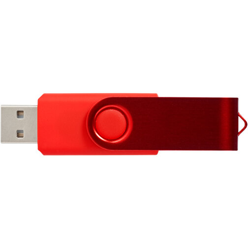 Rotate Metallic USB-Stick , dunkelrot MB , 8 GB , Kunststoff, Aluminium MB , 5,80cm x 1,90cm x 1,00cm (Länge x Höhe x Breite), Bild 7