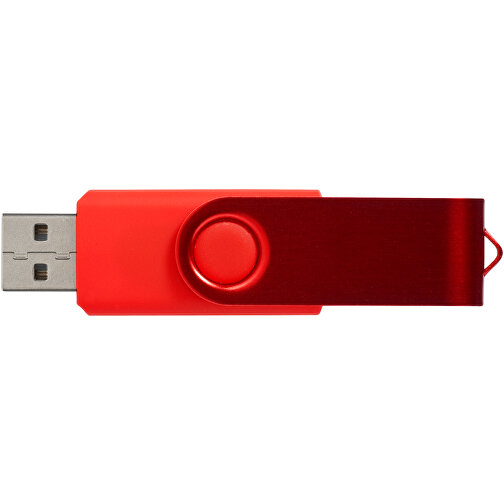 Rotate Metallic USB-Stick , dunkelrot MB , 8 GB , Kunststoff, Aluminium MB , 5,80cm x 1,90cm x 1,00cm (Länge x Höhe x Breite), Bild 8