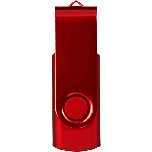 Rotate Metallic USB-Stick , rot MB , 2 GB , Kunststoff, Aluminium MB , 5,80cm x 1,90cm x 1,00cm (Länge x Höhe x Breite), Bild 5