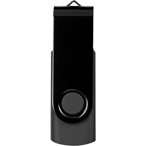 Rotate Metallic USB-Stick , schwarz MB , 8 GB , Kunststoff, Aluminium MB , 5,80cm x 1,90cm x 1,00cm (Länge x Höhe x Breite), Bild 5