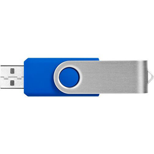 Rotate USB-Stick , royalblau MB , 8 GB , Kunststoff, Aluminium MB , 5,80cm x 1,90cm x 1,00cm (Länge x Höhe x Breite), Bild 5