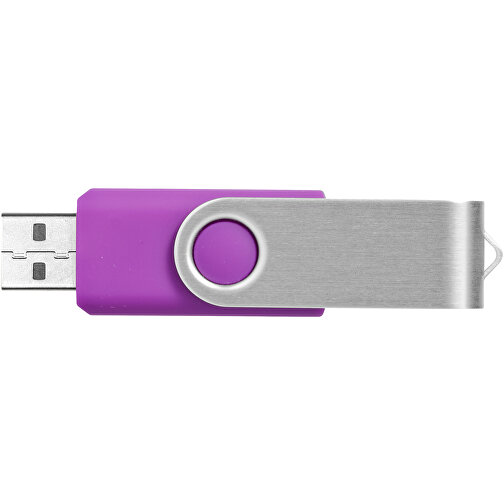 Rotate USB-Stick , lila MB , 32 GB , Kunststoff, Aluminium MB , 5,80cm x 1,90cm x 1,00cm (Länge x Höhe x Breite), Bild 5
