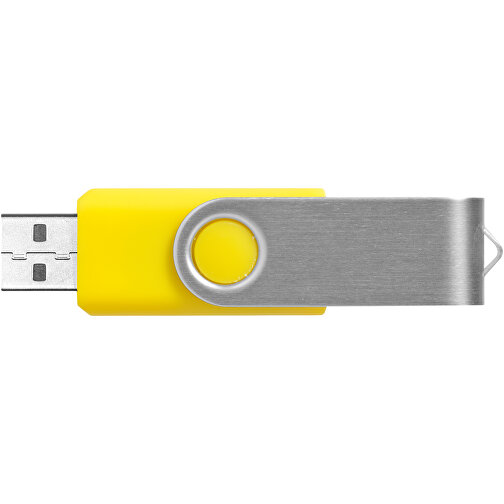 Rotate USB-Stick , gelb MB , 32 GB , Kunststoff, Aluminium MB , 5,80cm x 1,90cm x 1,00cm (Länge x Höhe x Breite), Bild 5